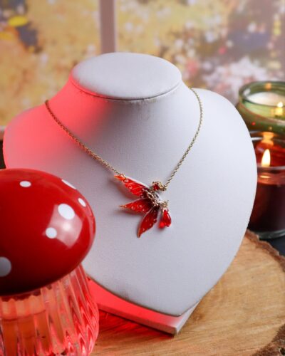 Collier – Lune de rubis
