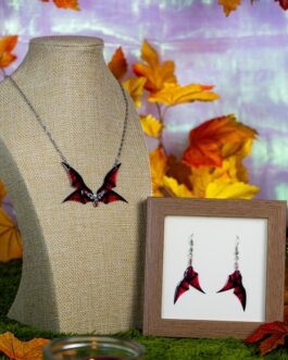 Parure ailes de minuit