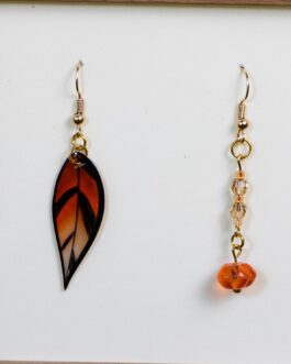 Boucles Citrouille translucide