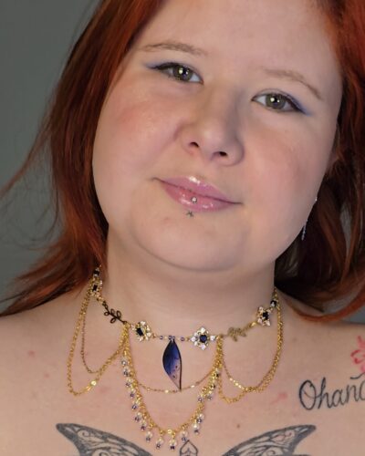 [Pièce unique] Collier Cascade de givre