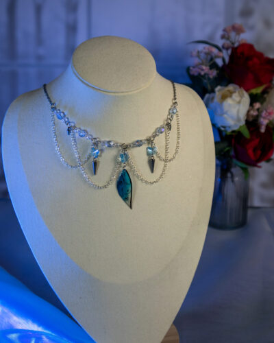 [Pièce unique] Collier Papillons de glace