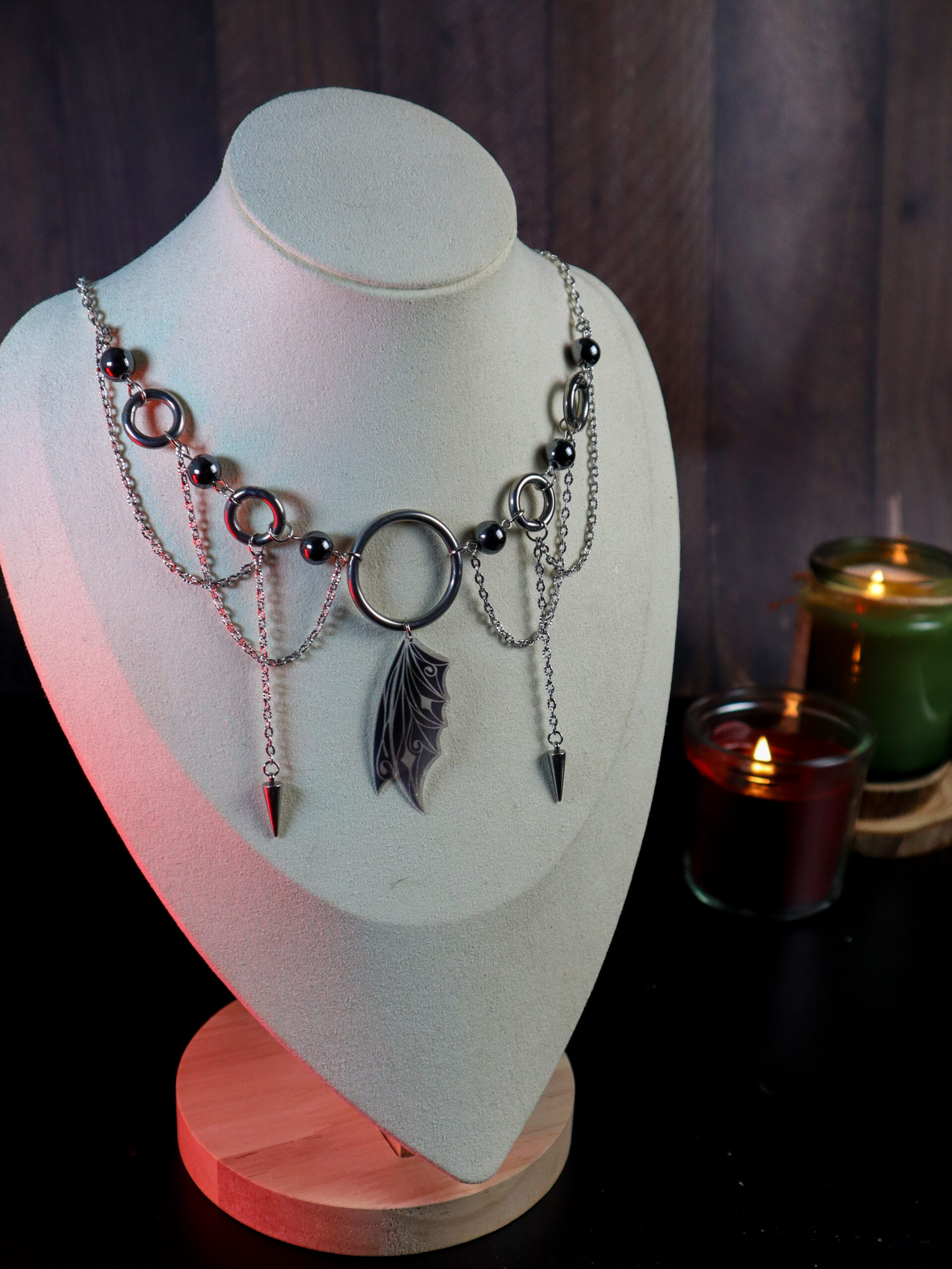 Collier Noctalis - Noir