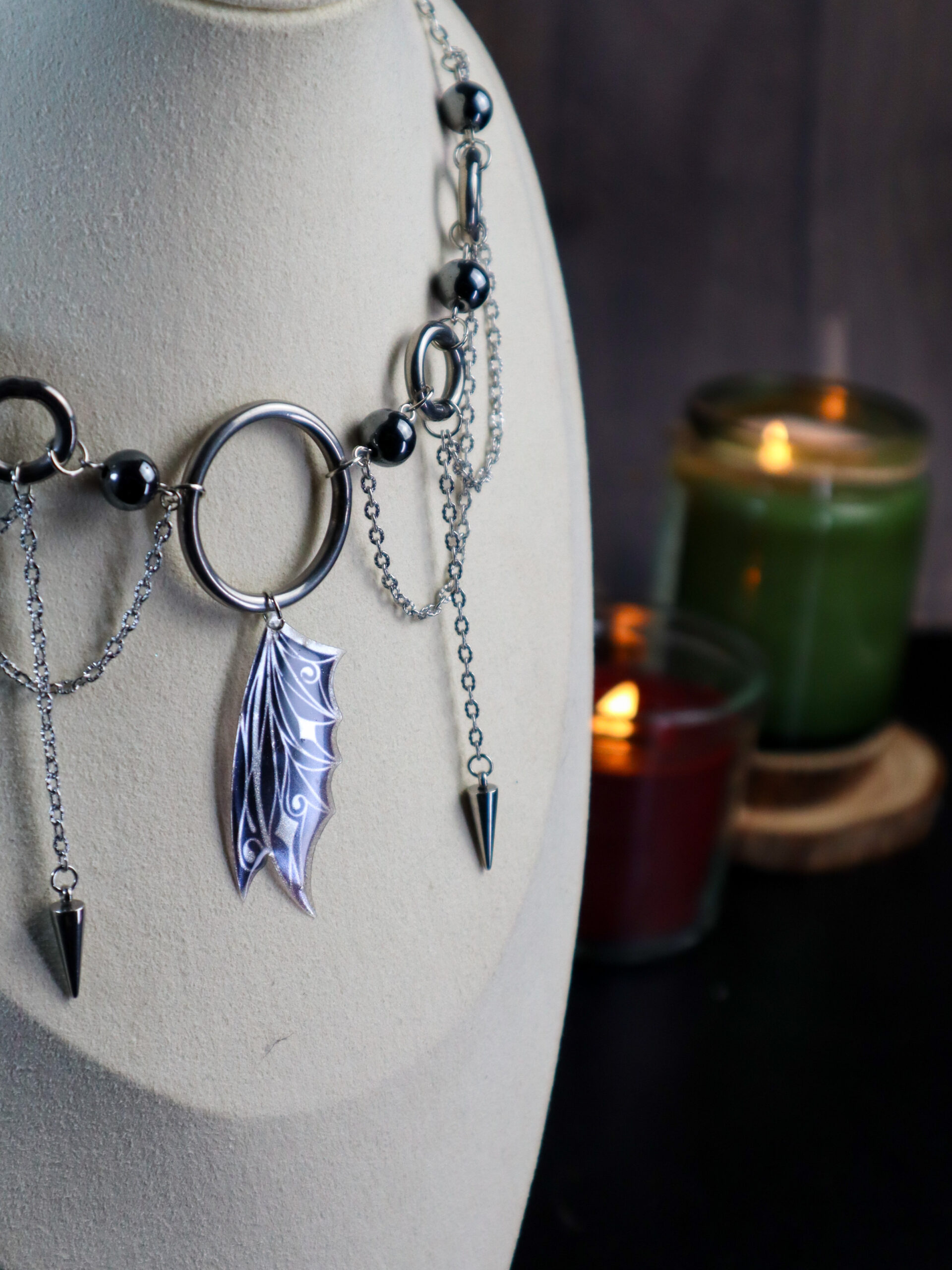 Collier Noctalis - Noir – Image 3