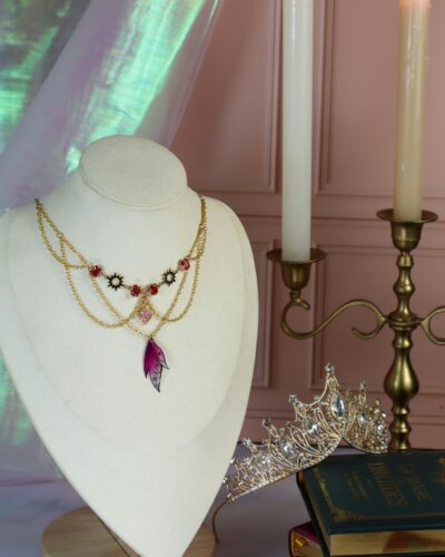 Collier Hélisandre Rose