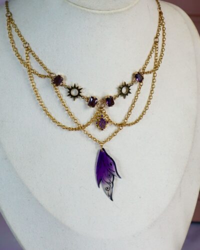 Collier Hélisandre Violet