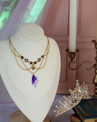 Collier Hélisandre Violet
